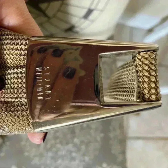 Stuart Weitzman soft leather shoulder hobo purse - Picture 13 of 13